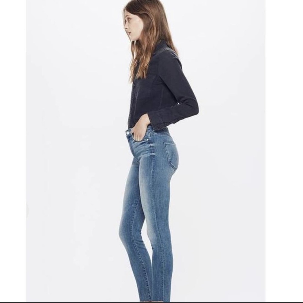 Mother Denim Stunner Zip Jeans In Good Girls Do Size 24 - Picture 3 of 15